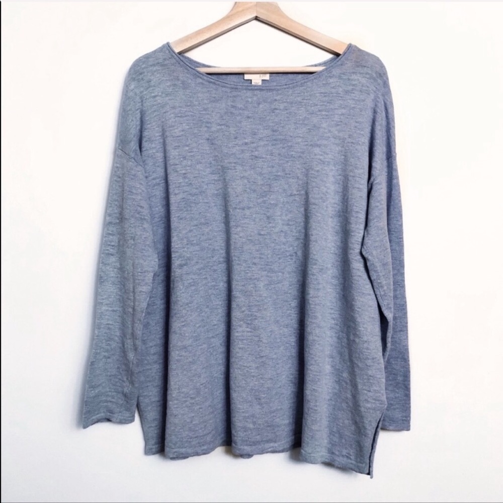J. Jill | Baby Blue Savannah Pullover Sweater